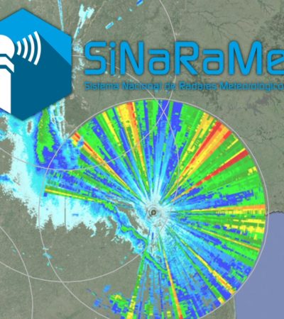 Red del Sistema Nacional de Radares Meteorológicos