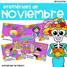 Efemérides de Noviembre